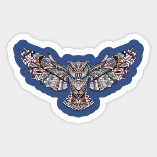 Flying Owl 1 Sticker